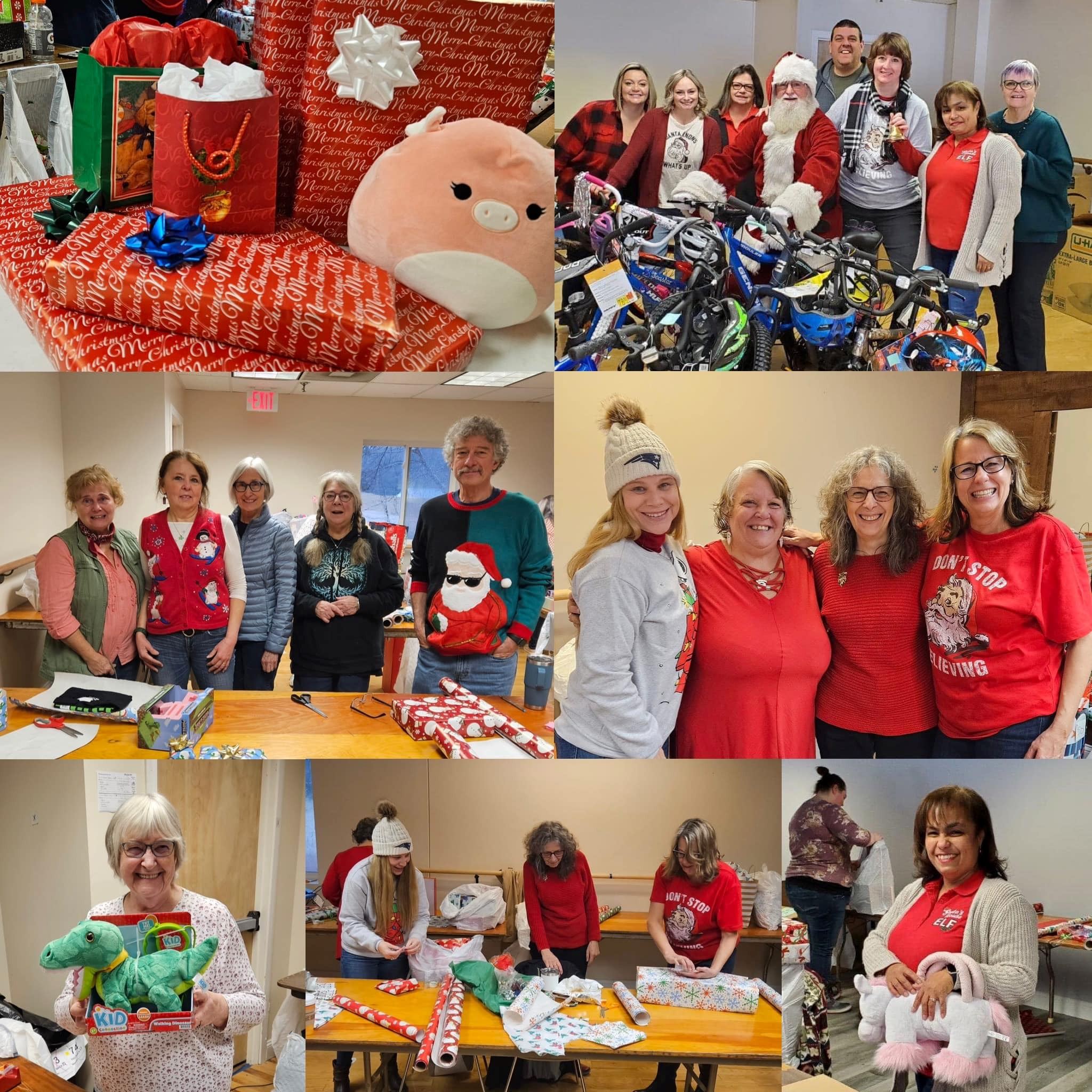 Santas House Collage