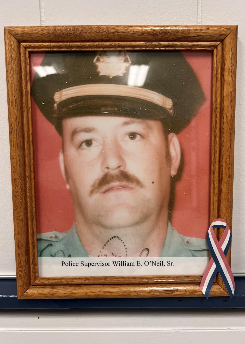 William E. O'Neil framed photo