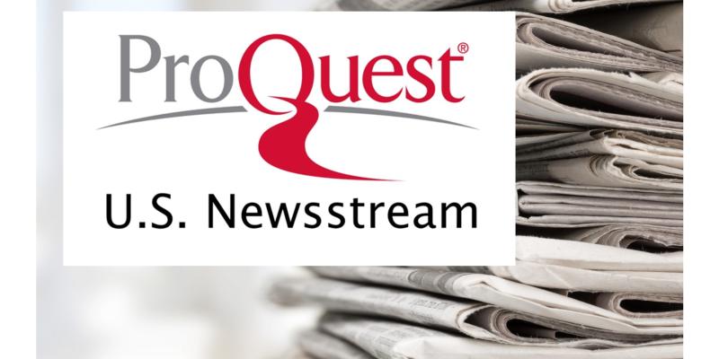 Proquest logo US Newsstream